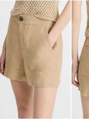 Vince 100% Hemp Shorts / Color: Brulee